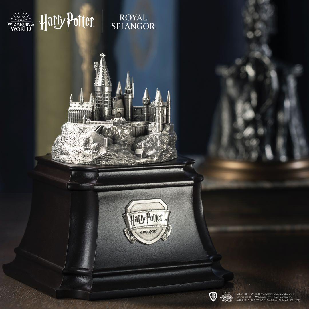 ハリーポッター ホグワーツ城 オルゴール 小物入れ ロイヤルセランゴール 新品