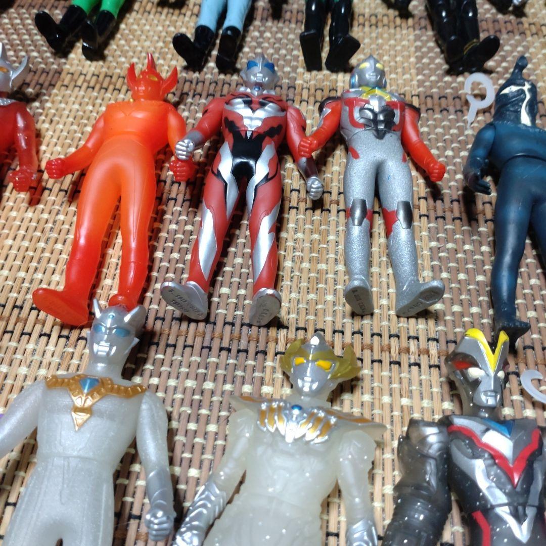 ウルトラマン　ウルトラ怪獣　仮面ライダー　ソフビ大量セット