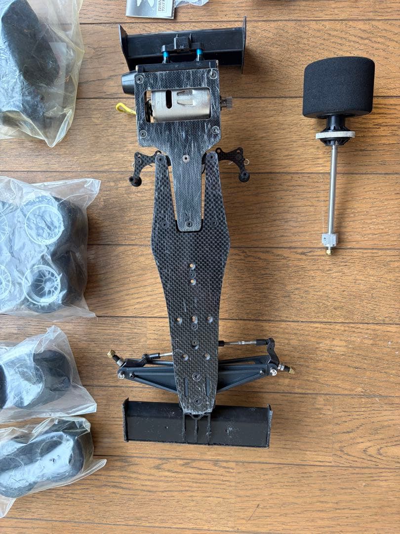 タミヤ f103 シャーシなど変更