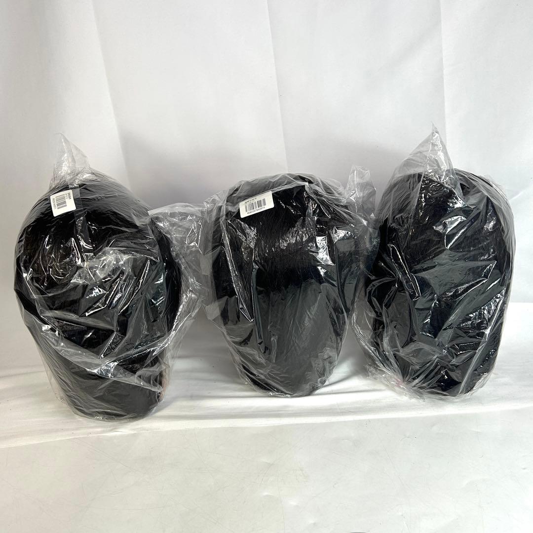 【新品未使用】美容師国家試験用　カット　ウィッグ　3体 三矢