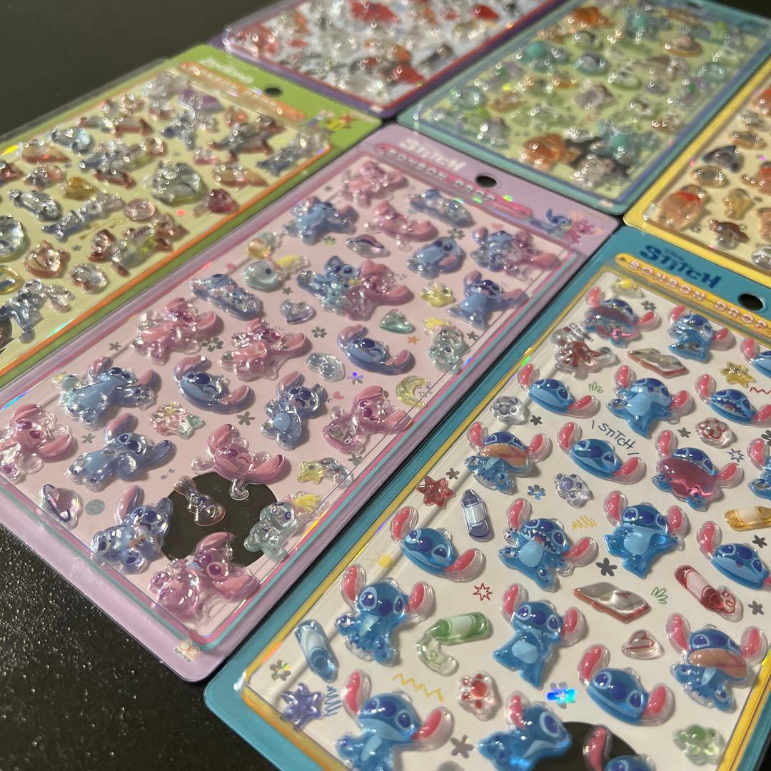 BONBON DROPシール　新作　ディズニー　6枚セット