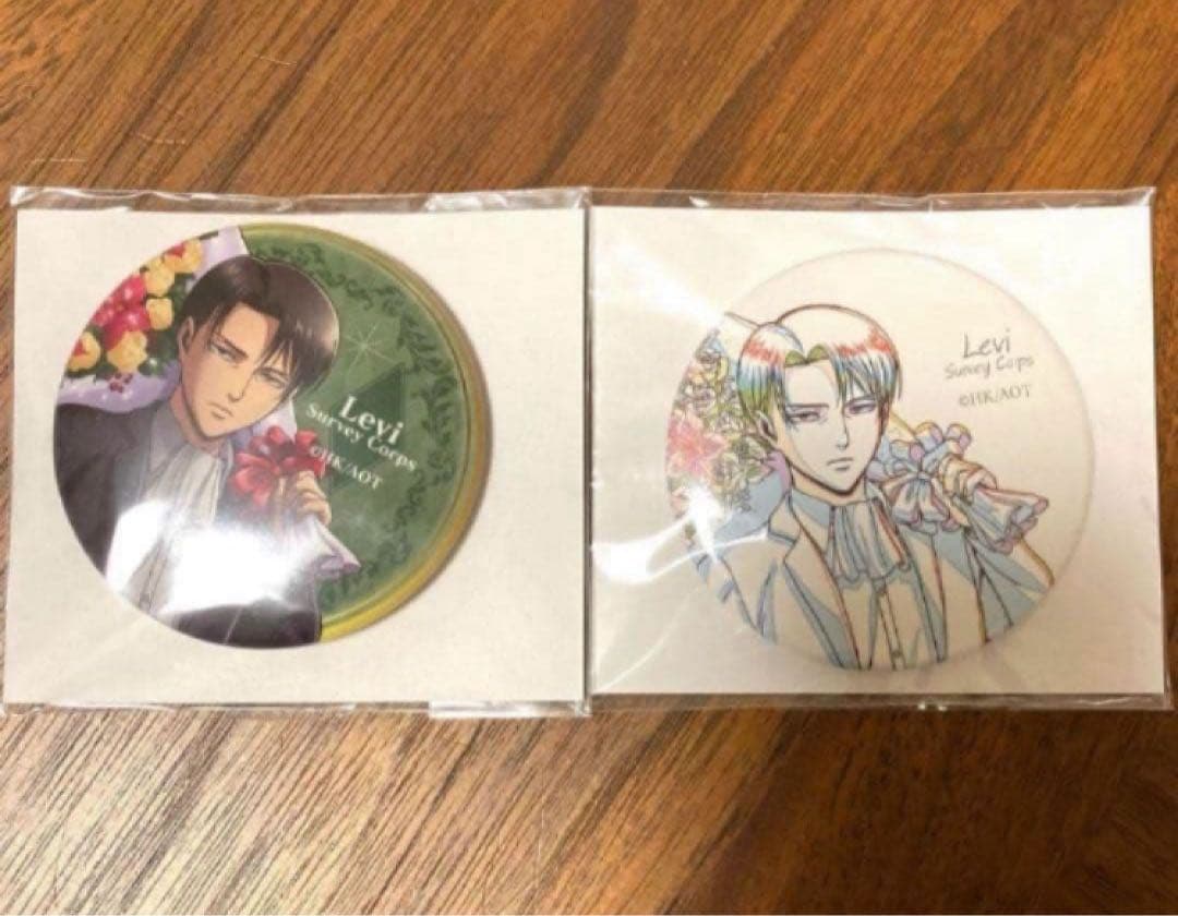 進撃の巨人　リヴァイ　バッジ　wit studio バースデー