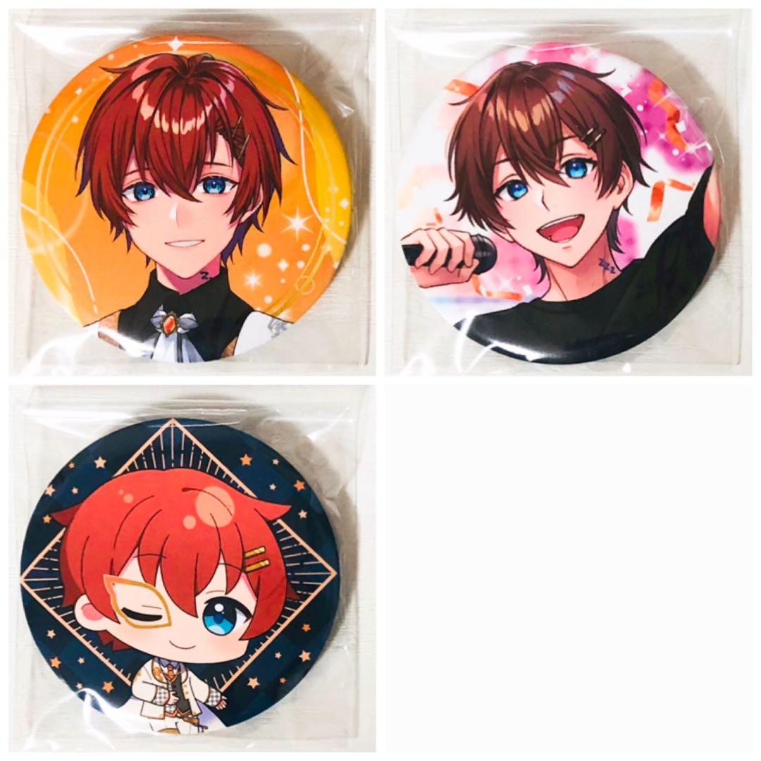 新品★すたぽら【くに】缶バッジ★第7弾★3点セット