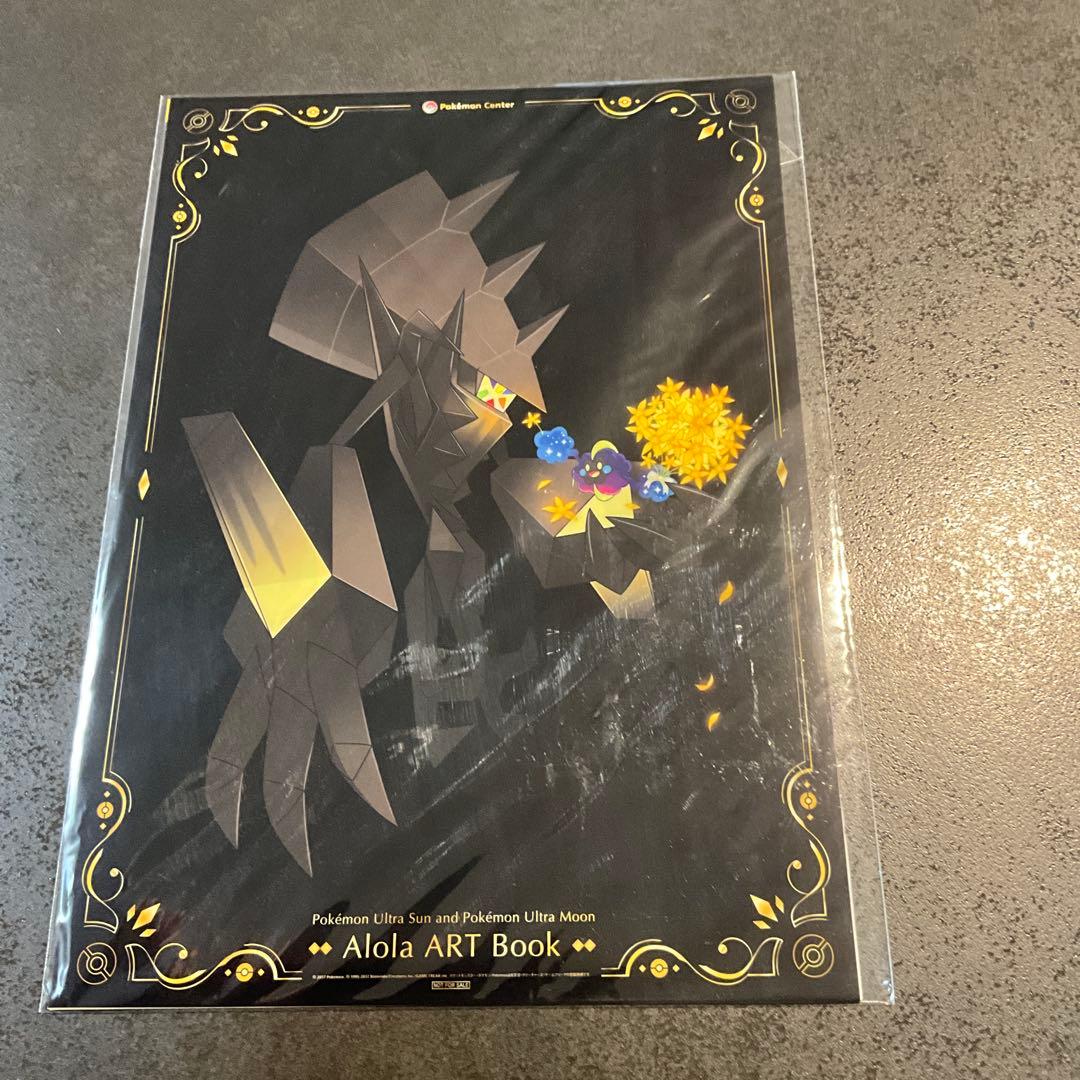 ポケモン　アートブック4冊・クリアポスターセット