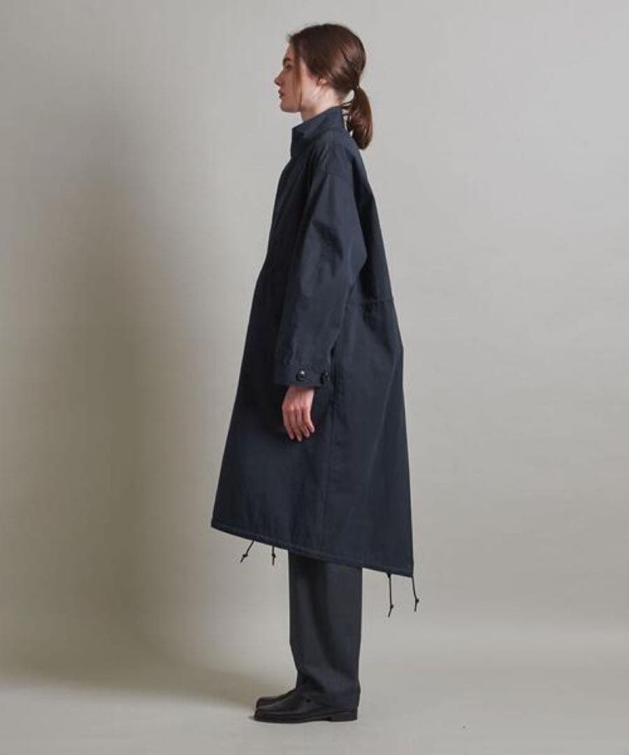 【LOEFF】スタンドカラー ミリタリーコート