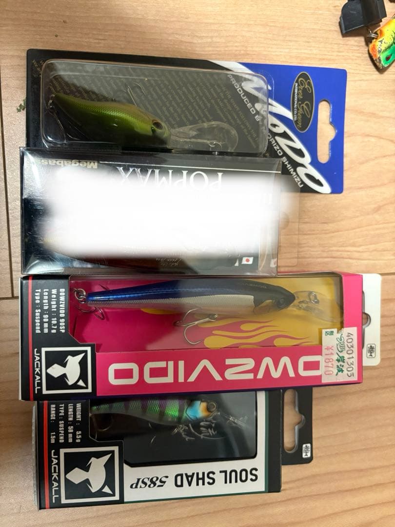 新品⭐︎豪華ルアー、バーサスケースセット　ジャッカル、メガバス、エバーグリーン