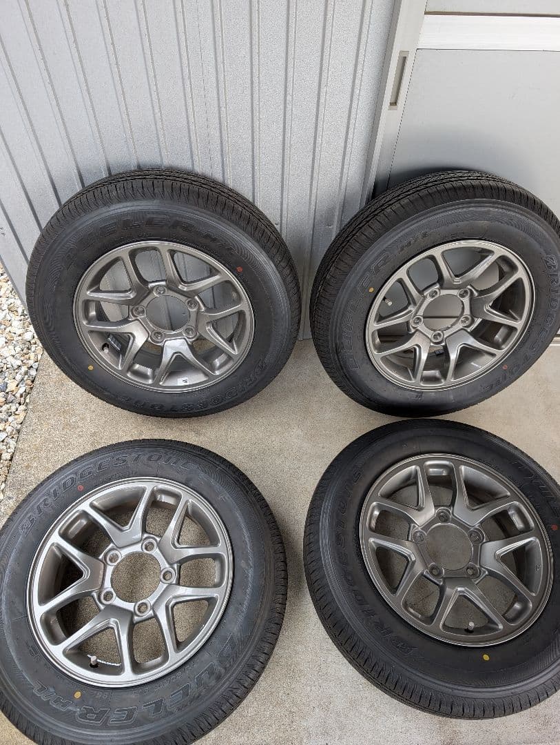 ジムニー純正ホイールブリヂストン タイヤ・ホイールセット