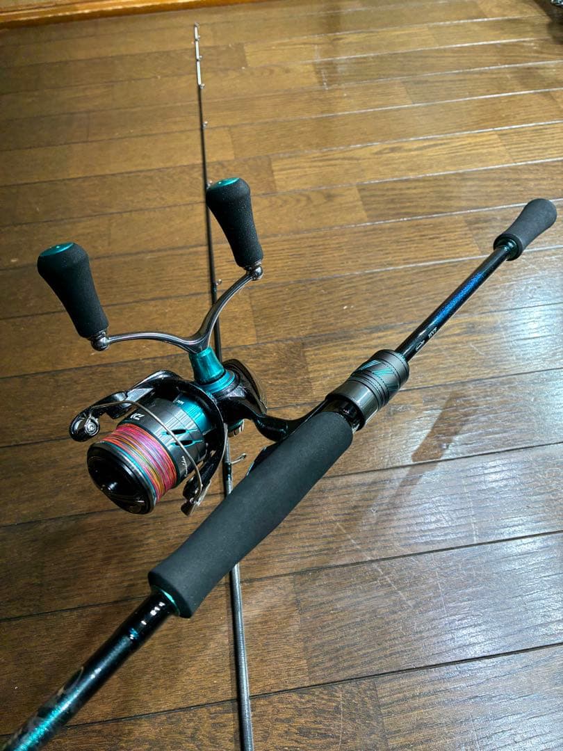 サカナ神　ダイワ　エメラルダスx リールセット　未使用　エギング