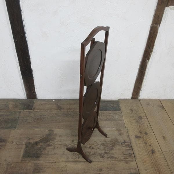 イギリス アンティーク 家具 ケーキスタンド プランツスタンド 英国 6161e