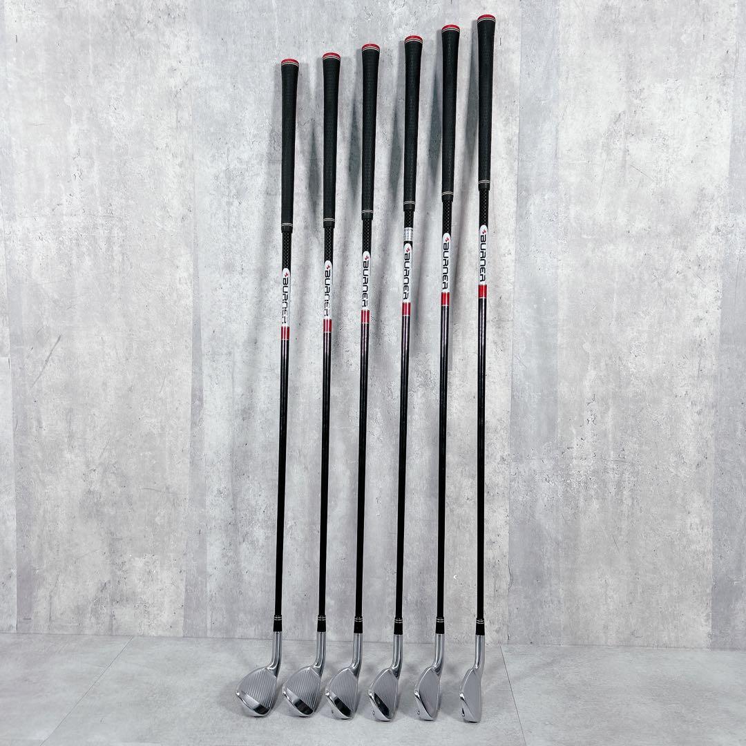 V154 テーラーメイド ツアーバーナー ゴルフ アイアンセット 6本 S