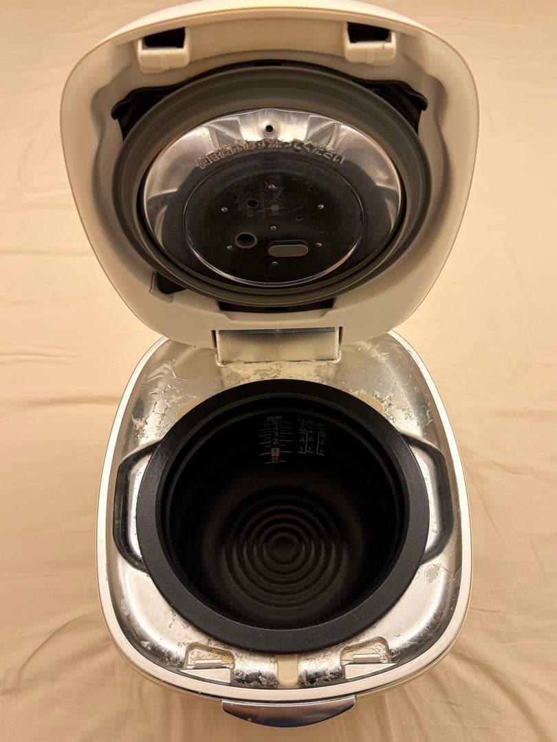タイガー 土鍋 IH炊飯器 JPL-A100 W 動作確認済 付属品　5.5合