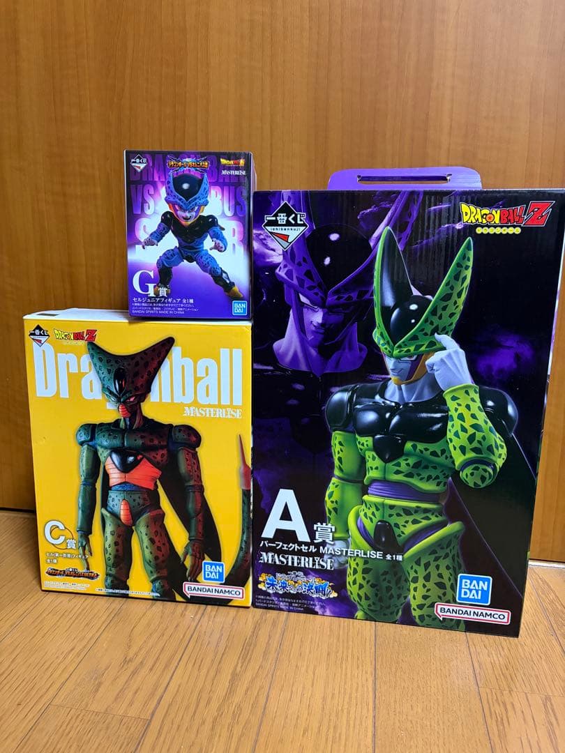 一番くじ ドラゴンボールA賞 セル C賞 セル 第一形態 G賞 セルジュニア