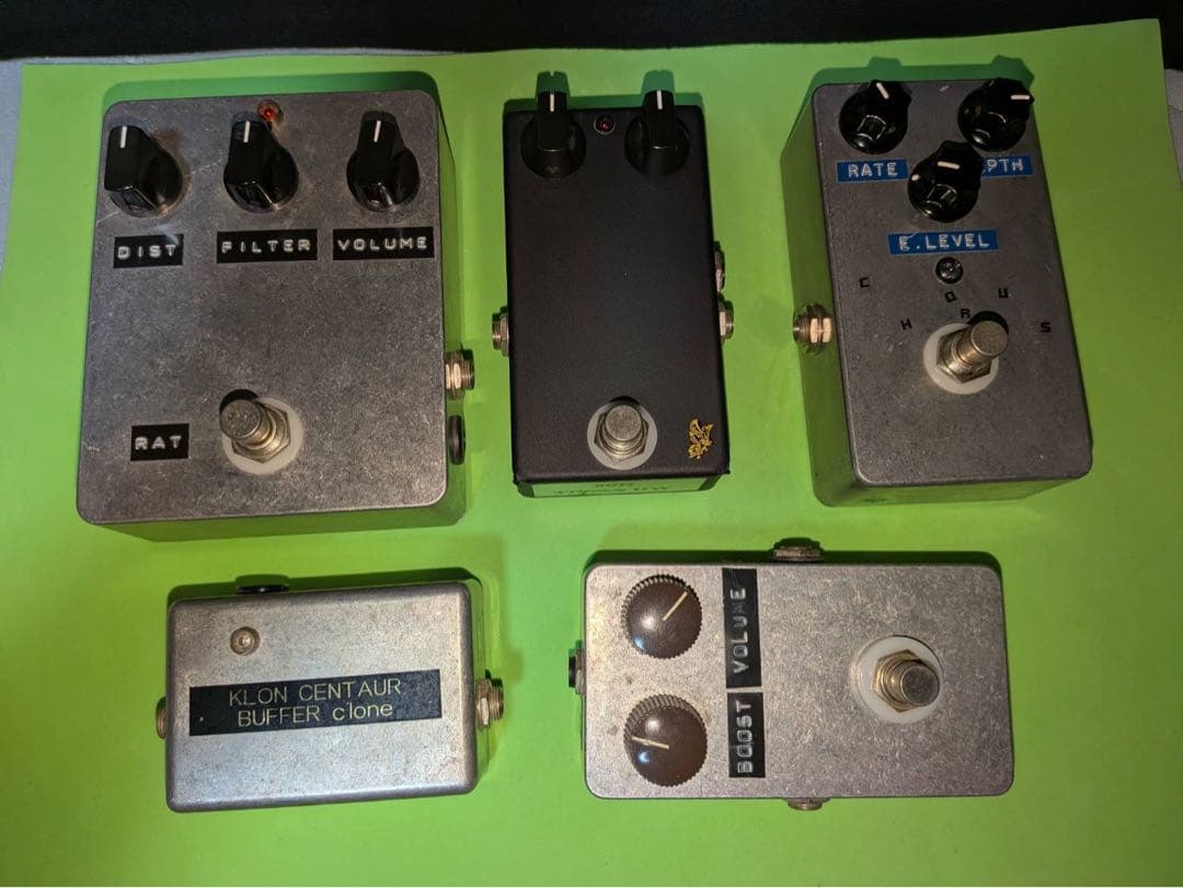 クローンエフェクターセット【RAT・ファズフェイス】