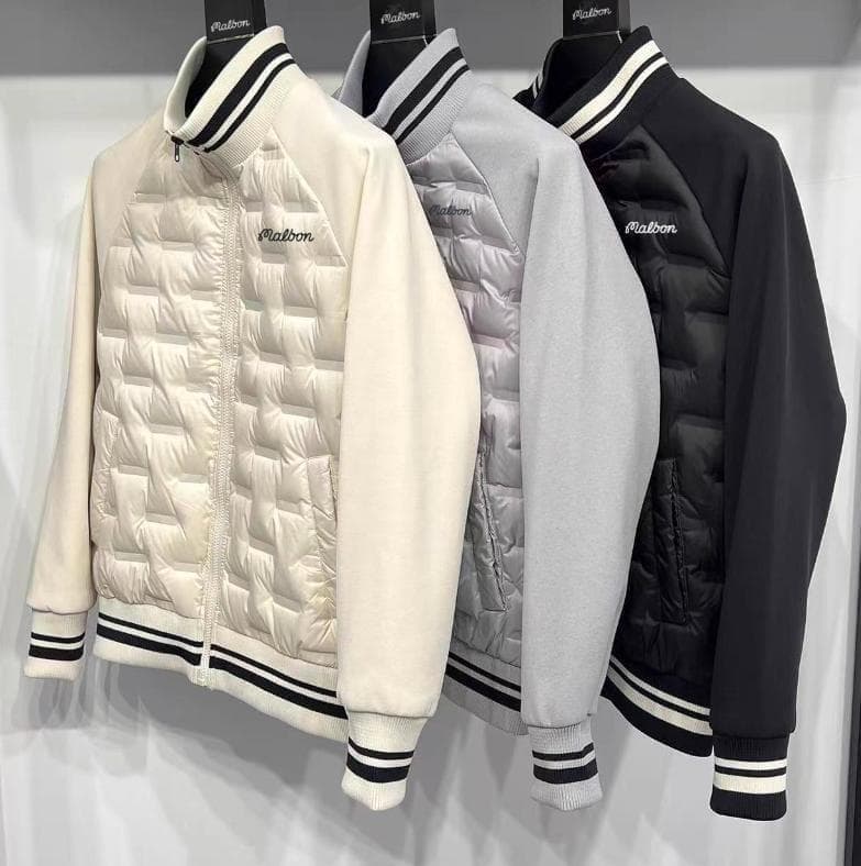 ⛳MALBON⛳ 韓国 冬用 ゴルフ ダウンジャケット メンズ 防寒 美品