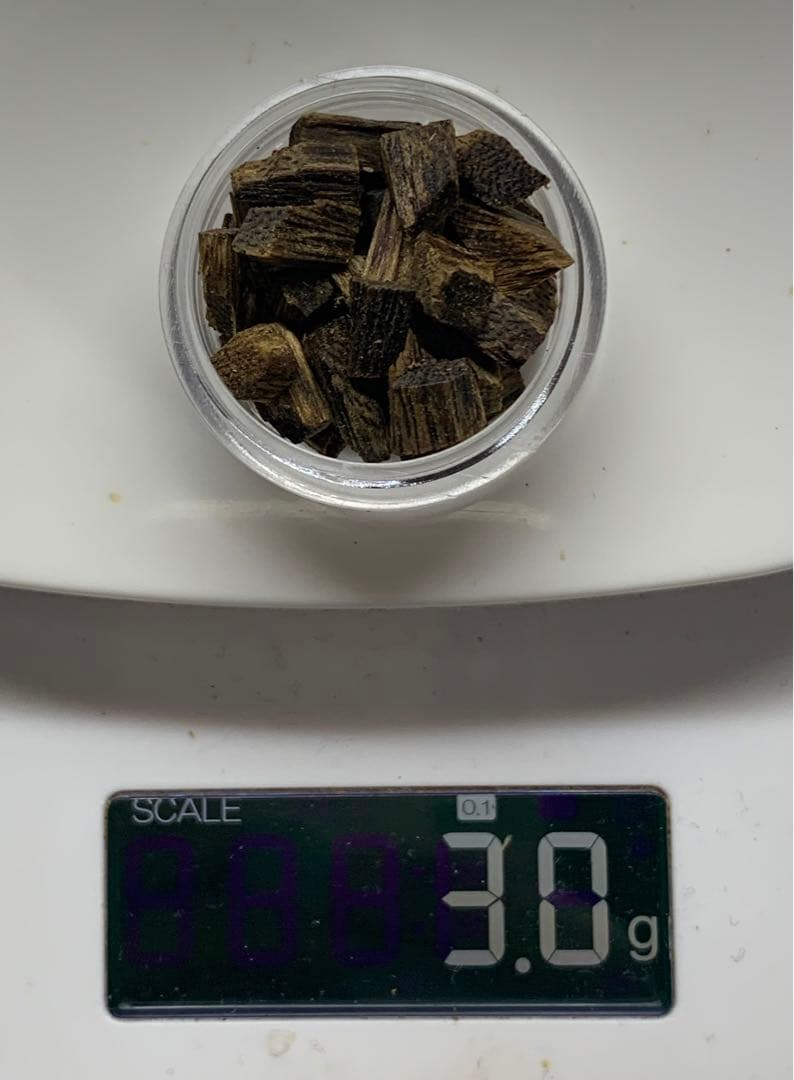 極上伽羅 沈香 香木 重さ:3g