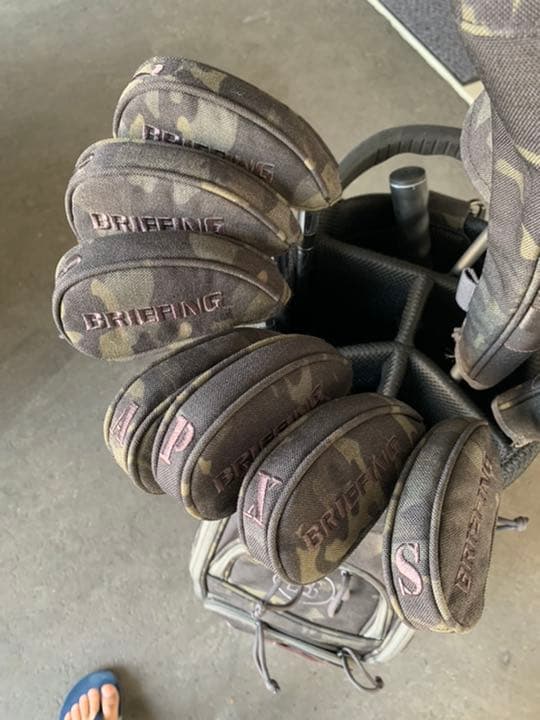 ブリーフィング  キャディバックBRIEFING CR-5 ヘッドカバーセット