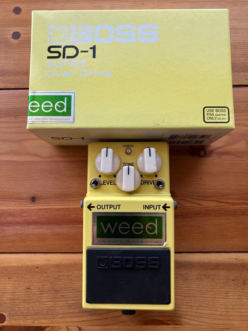 ギター WEED SD-1 MOD