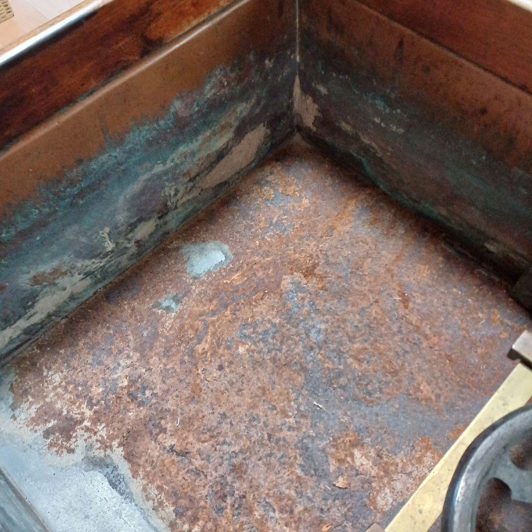 送料込み☆アンティーク【長火鉢/囲炉裏】木製