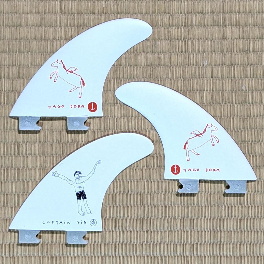 新品未使用ヤゴドラ　トライフィンM　 YAGO DORA 　キャプテンフィン