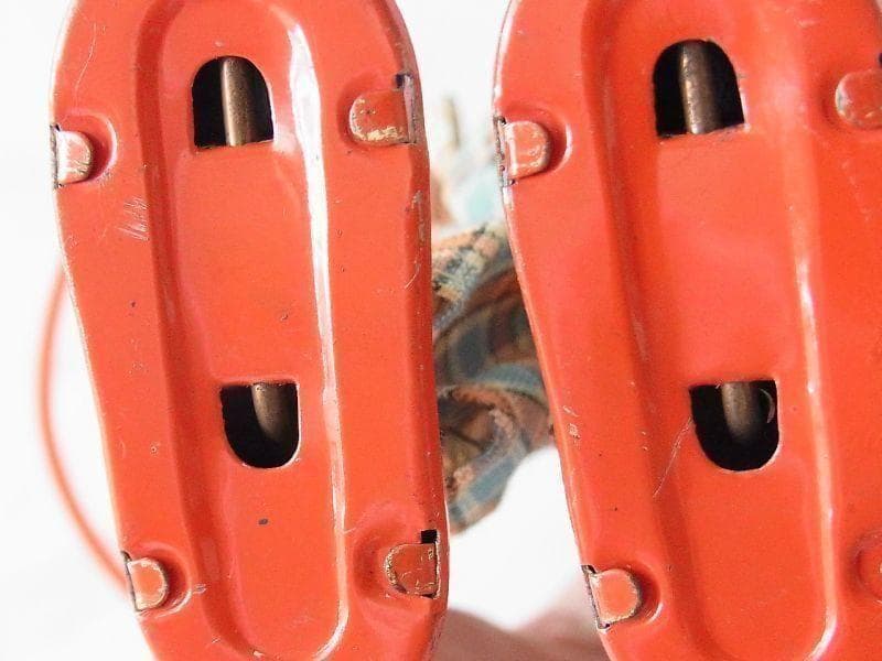 【美品】フラフープガール 1950年代 箱付き ゼンマイ ブリキ (検)ソフビ