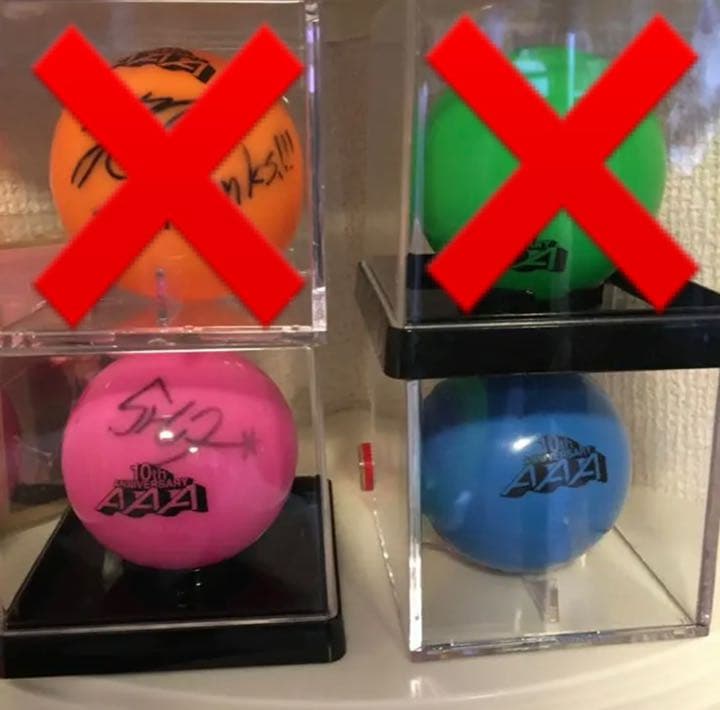 AAA10th Anniversaryサインボール