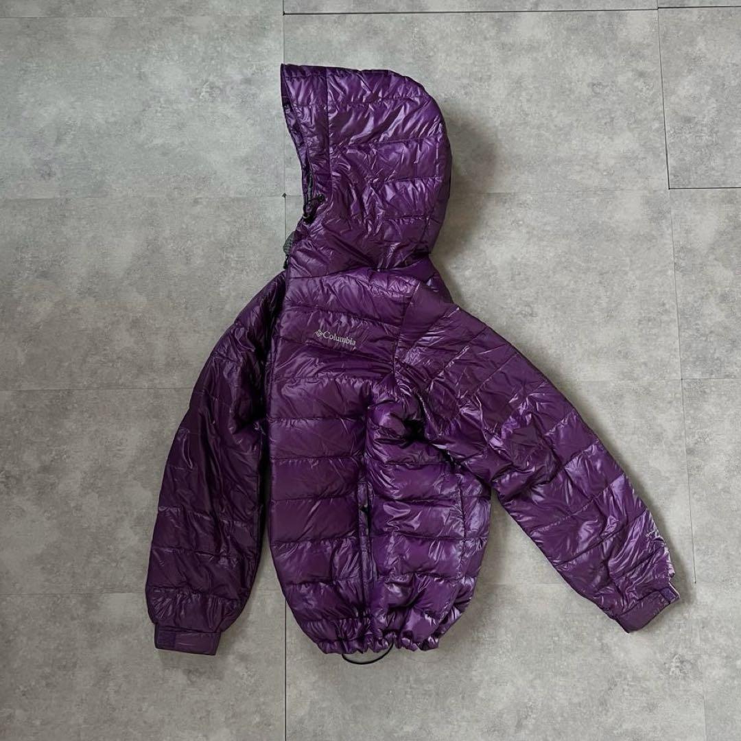 【大人気❗️】極暖！columbia マウンテンパーカー　ダウン　パープル　 S