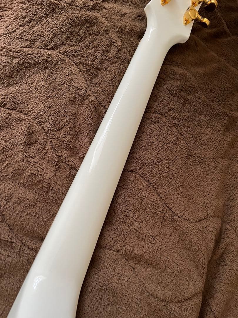 【調整済】epiphone Lespaul Custom pro white