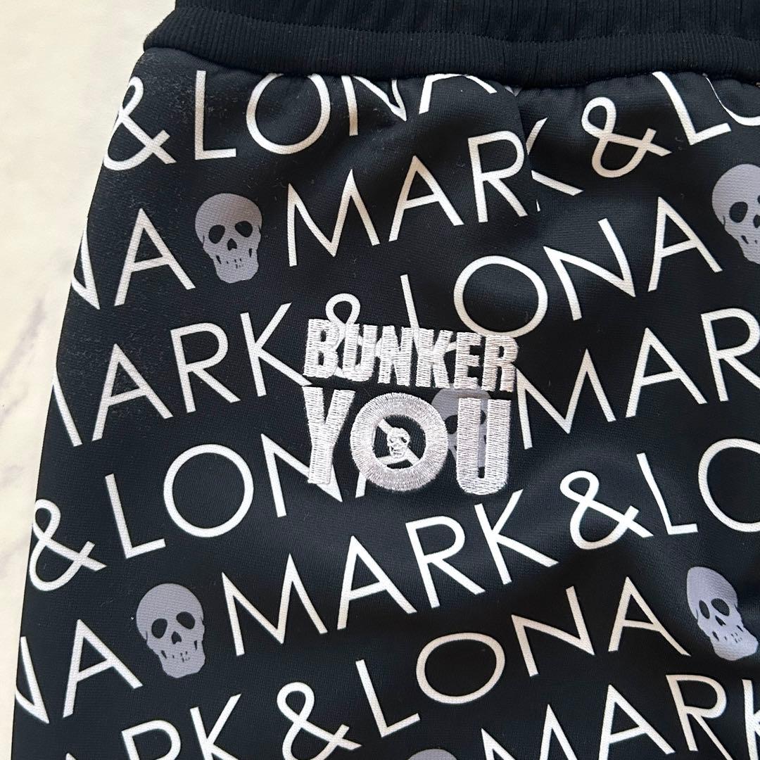 マークアンドロナ セットアップ 2024年モデル 総柄 パーカージョガーパンツ