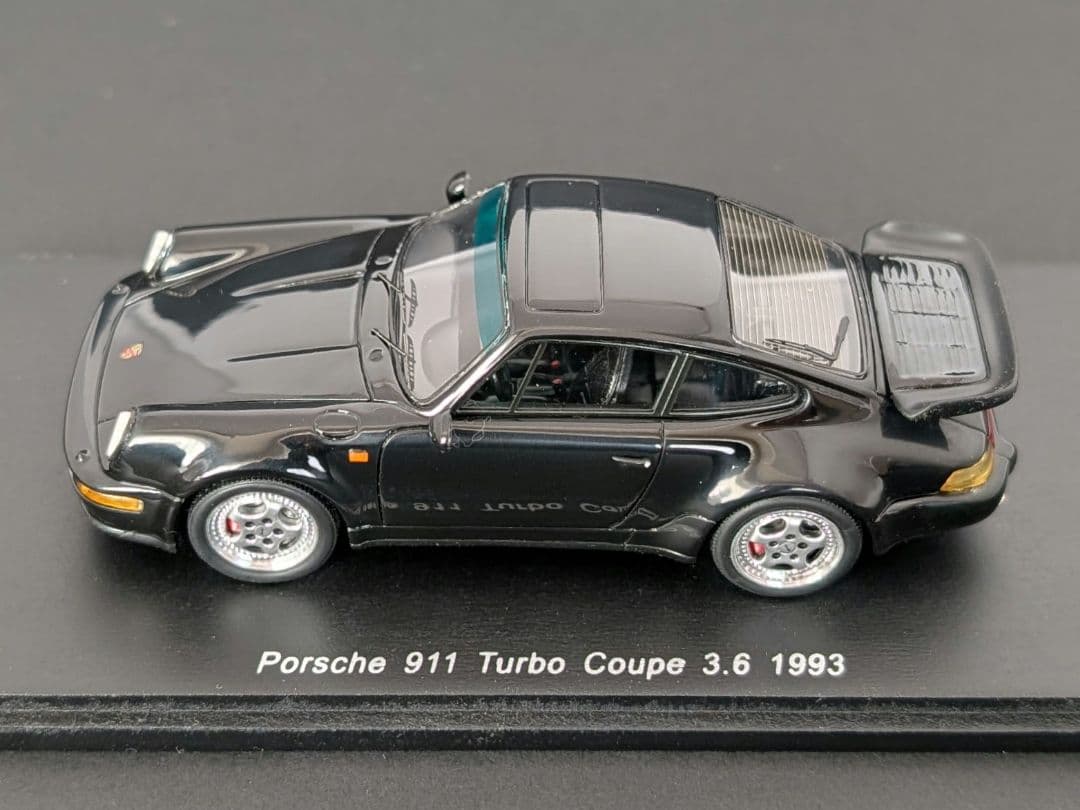 スパーク 1/43 ポルシェ 911 ターボ クーペ 3.6 1993 ブラック