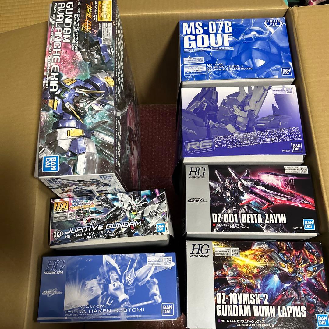 ガンプラ　7点まとめ売り