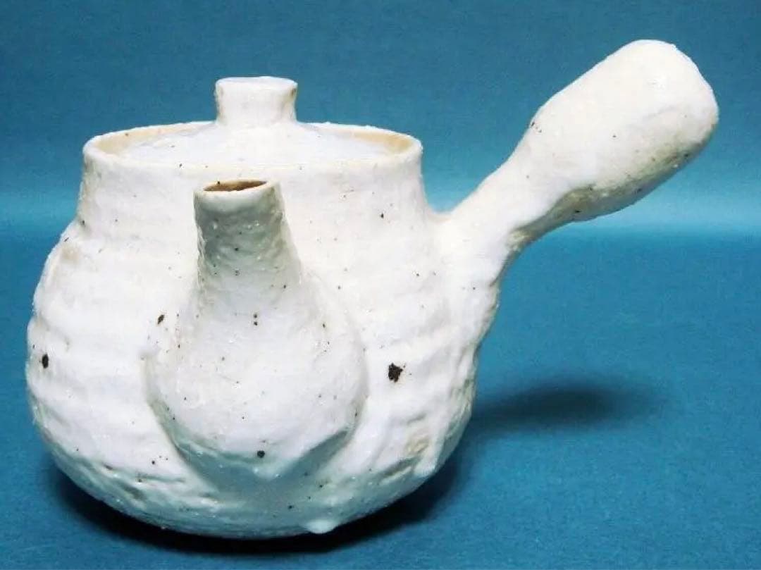 227『志野 急須』う　/骨董品 古美術 古玩 アンティーク