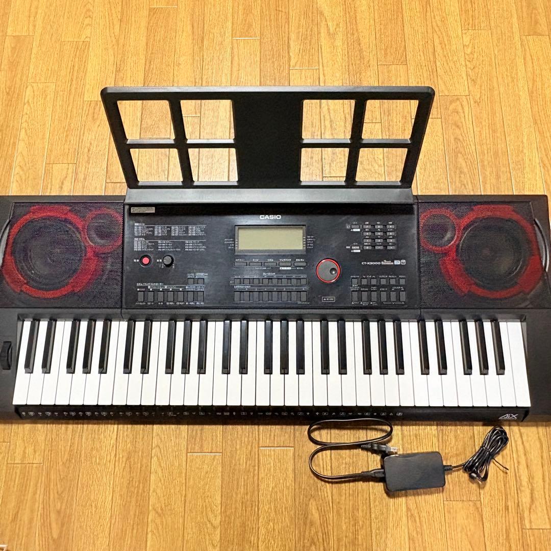 カシオ CASIO 電子ピアノ　CT-X3000 61鍵盤 電子キーボード