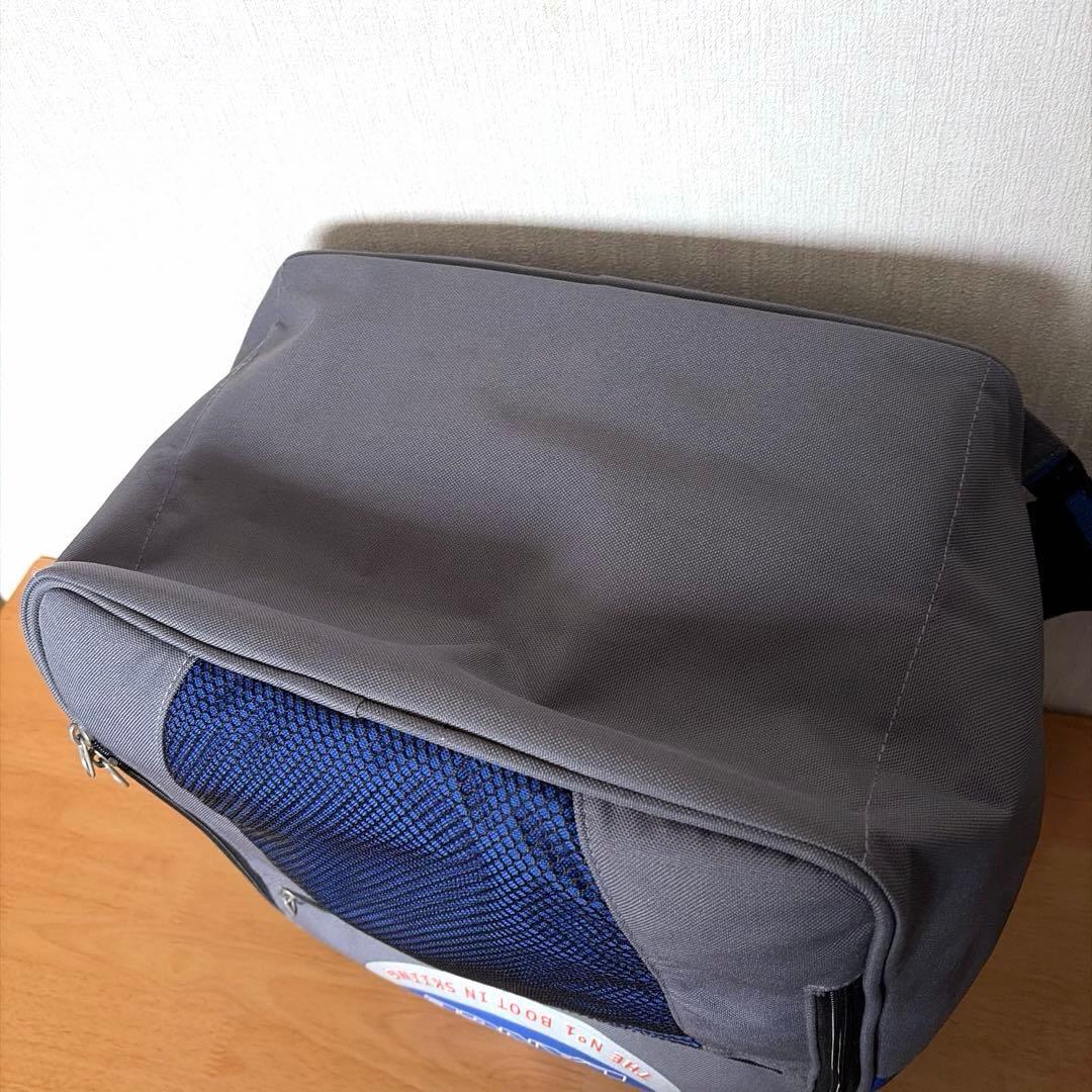 LANGE ラング スキー ブーツ リュック ブーツバッグ ブルー グレー　古着