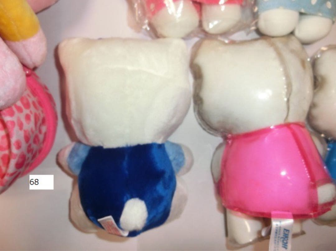 サンリオ　ハローキティ　ぬいぐるみ マスコット　６個　レトロ