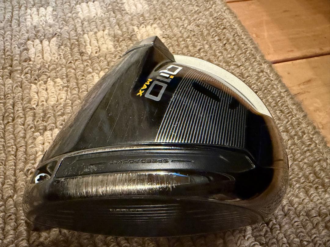 中古　Ｑi10 MAX ドライバー　9.0度　ヘッドのみ　ヘッドカバー有