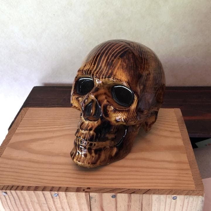 海外作家のスカルモチーフ雑貨2点セット