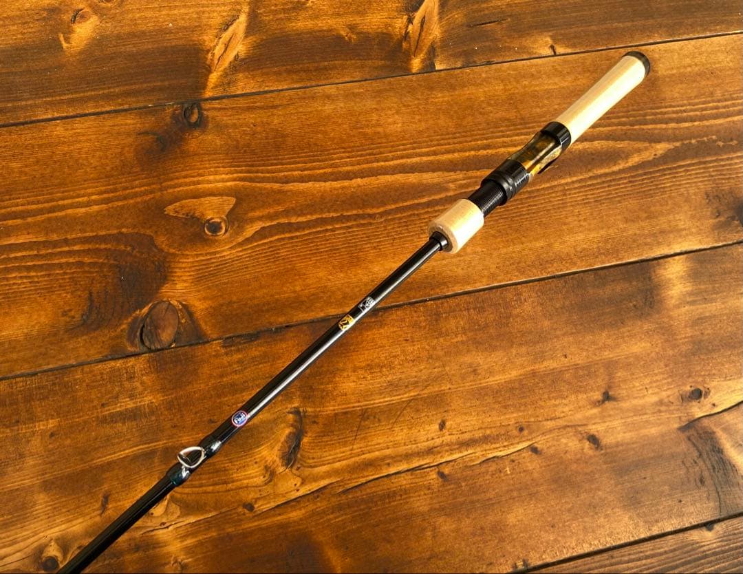 5ft9inch トラウトロッド　テレスコロッド　天然木リールシート　渓流釣り