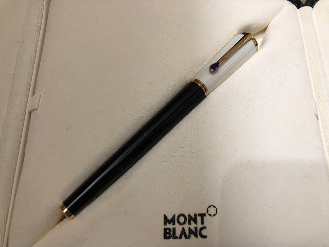 モンブラン 限定品 イングリッド バーグマン アメジスト ボールペン