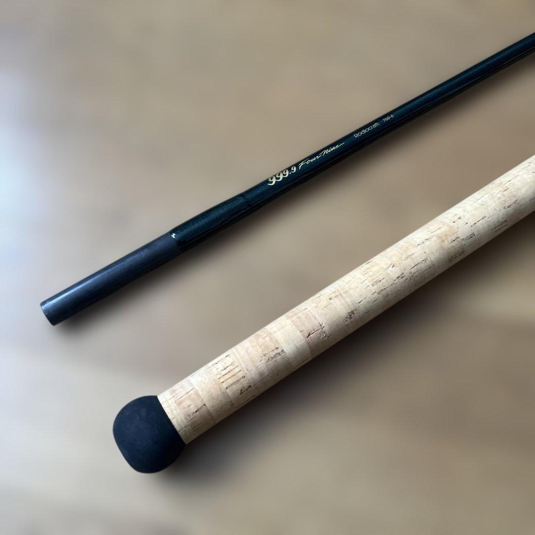 【希少】【未使用】　雷魚ロッド　 Rodiocraft 　999.9　76G-6