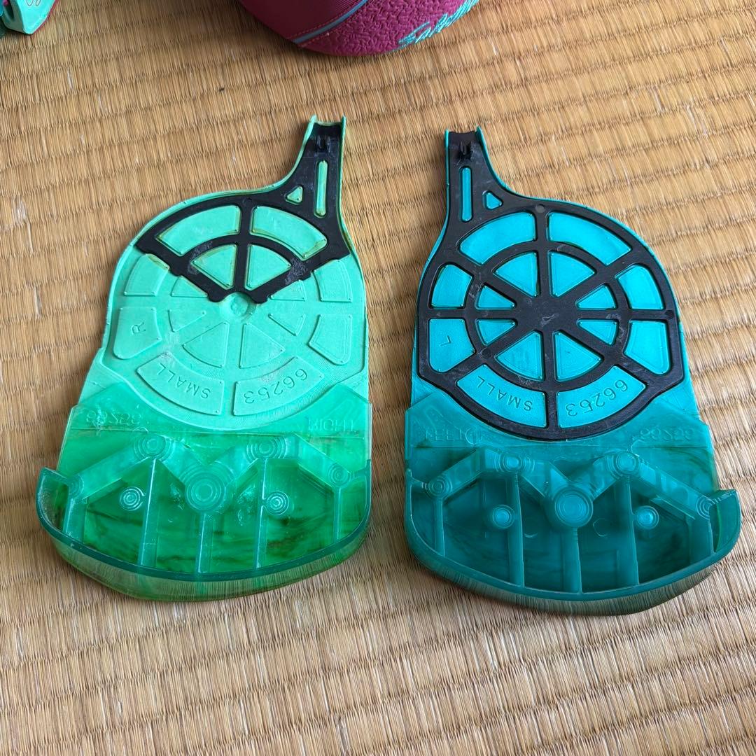 サロモン SHADOWFIT ビンディング S クレイジーカラー！予備パーツ多数