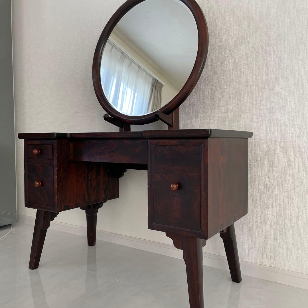 西洋アンティーク　アンティーク　昭和家具　ミラー