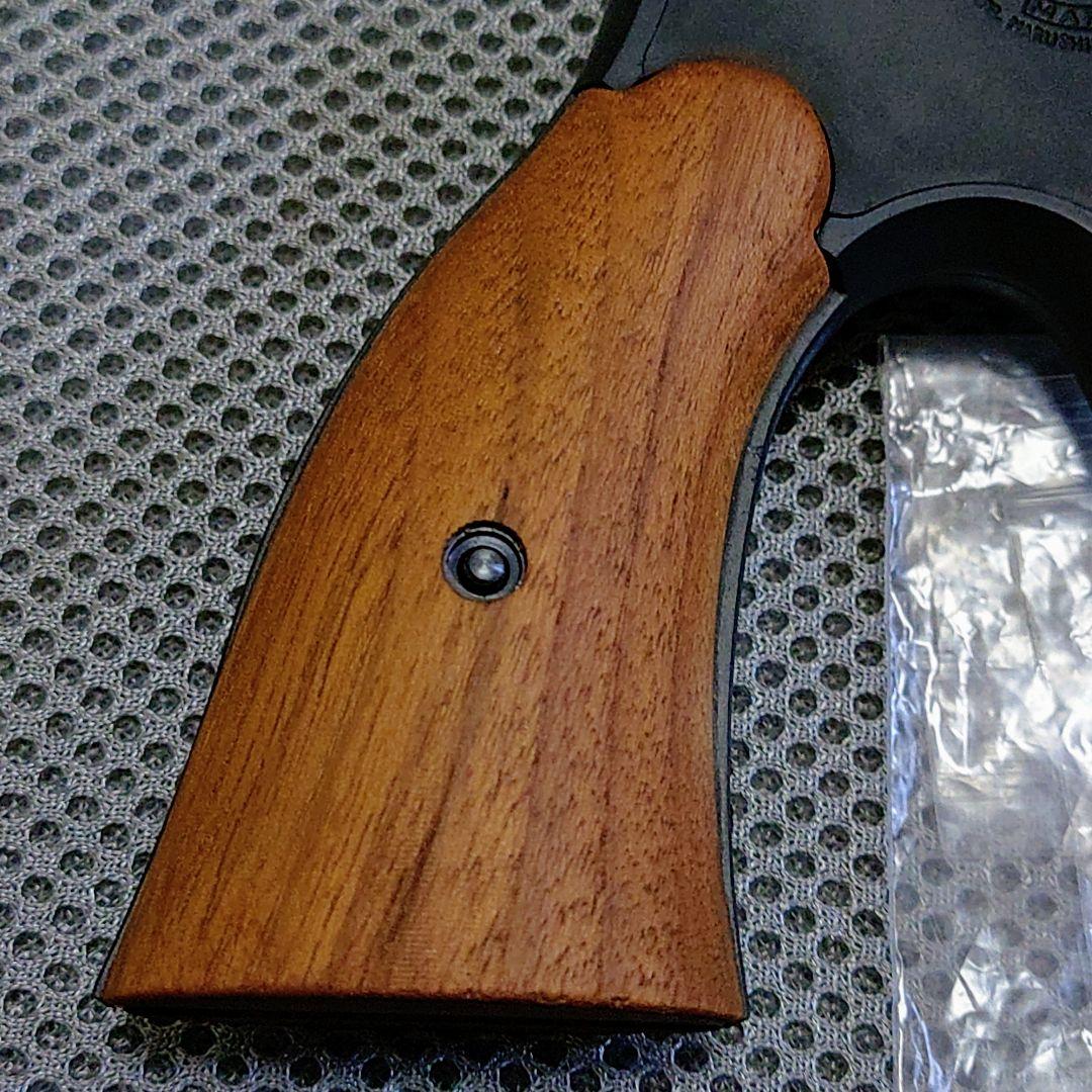 ⚪専用品⚪　マルシン　M５８６　４インチ　HW樹脂　木製グリップ　本革ホルスター