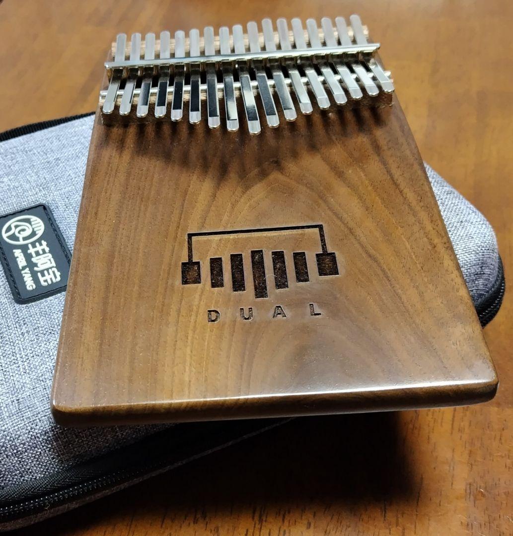 APRIL YANG DUAL D1カリンバ 17音　ウォルナット