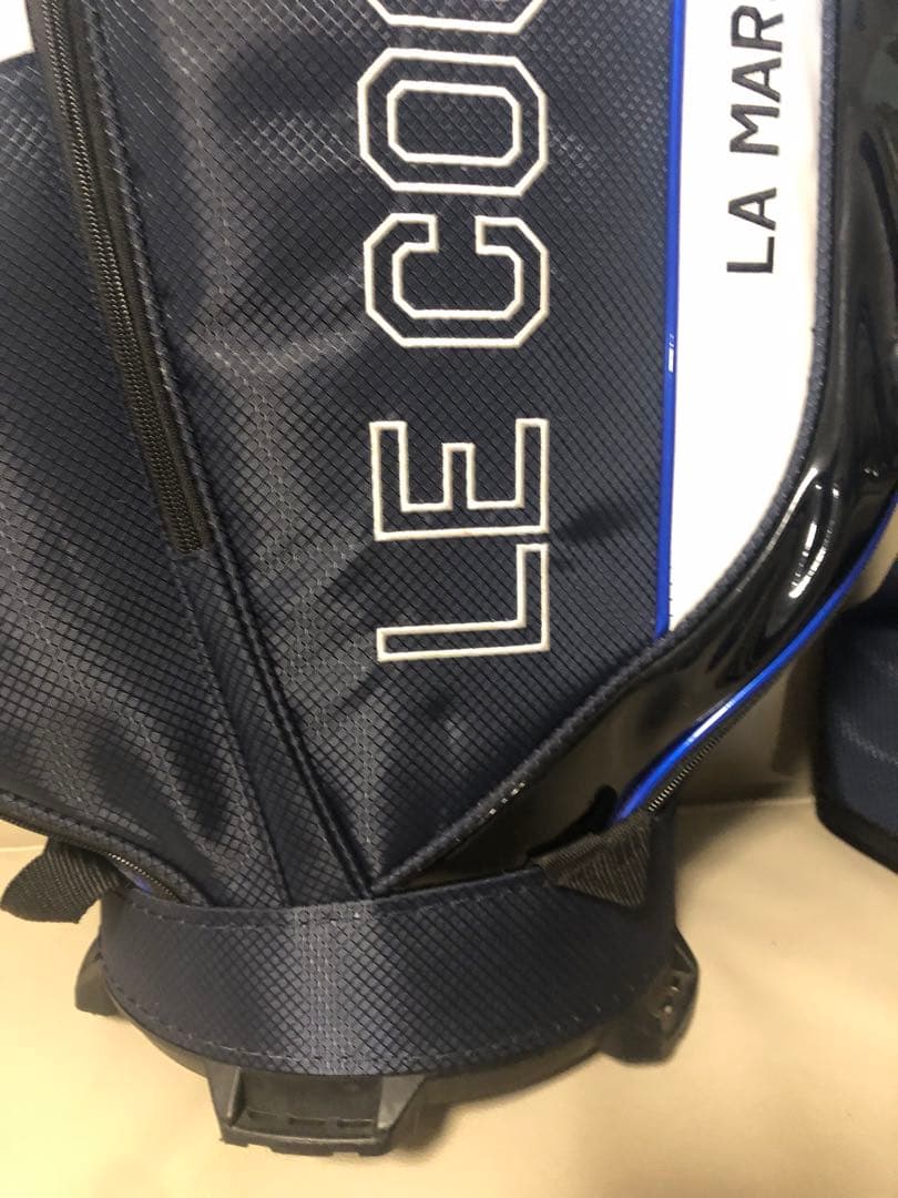 【送料込み】美品　ルコックスポルティフ　軽量キャディバッグ　ゴルフバッグ