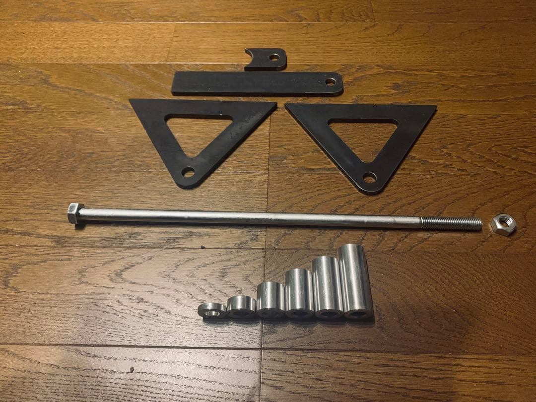 ホンダズーマー　直吊りカスタムセット　ロンホイ　太足化