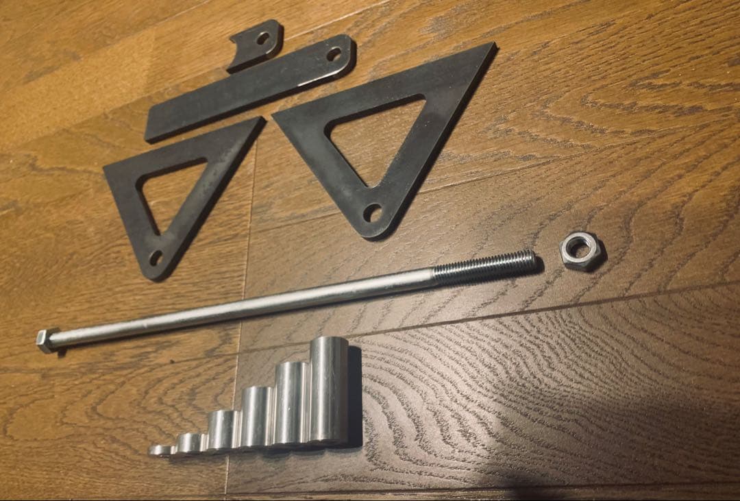 ホンダズーマー　直吊りカスタムセット　ロンホイ　太足化