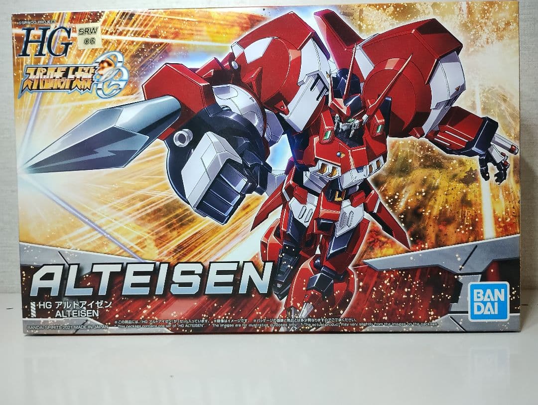 【新品】　バンダイ　スーパーロボット大戦　アルトアイゼン