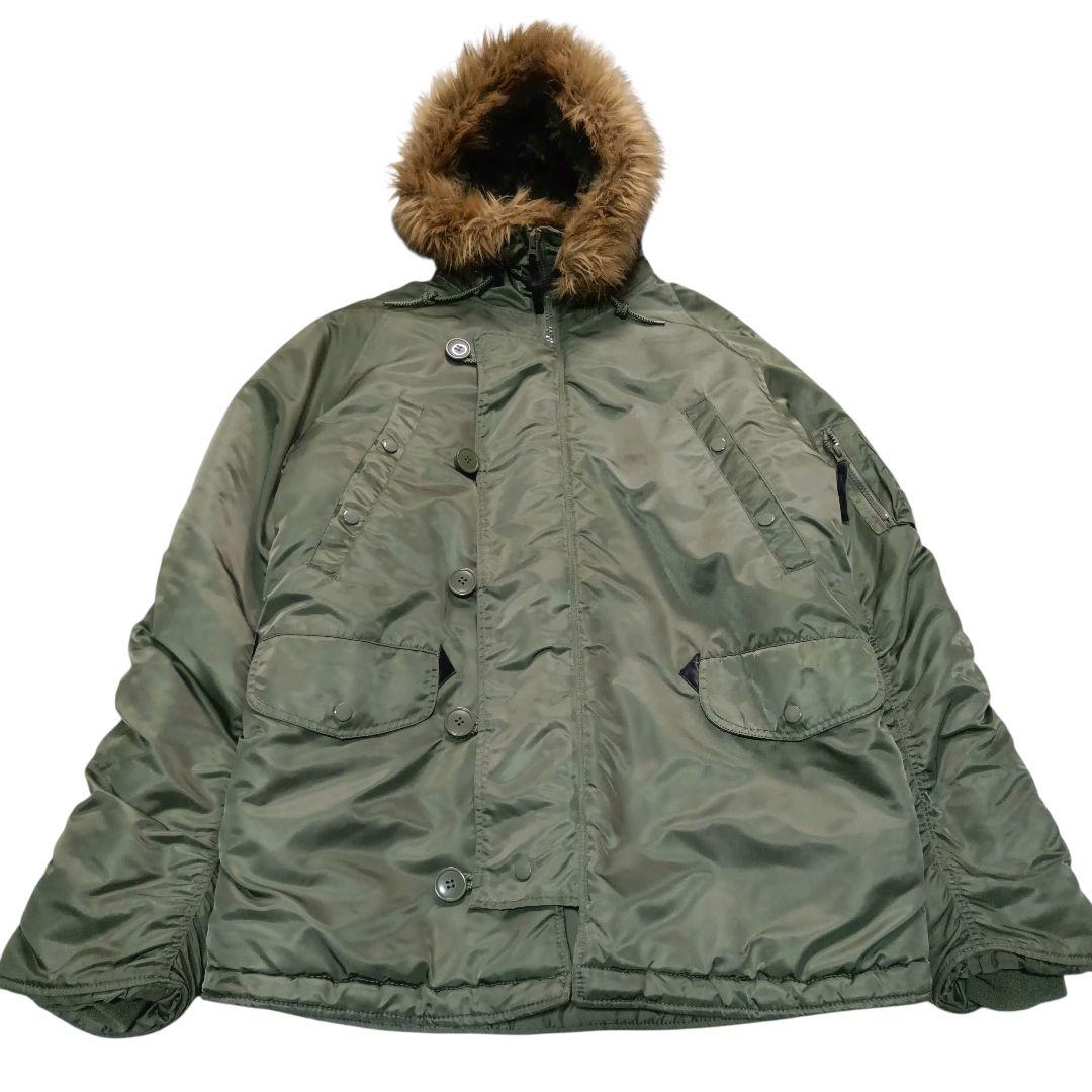 ✨ALPHA INDUSTRIES N3B モッズコート カーキ Mサイズ