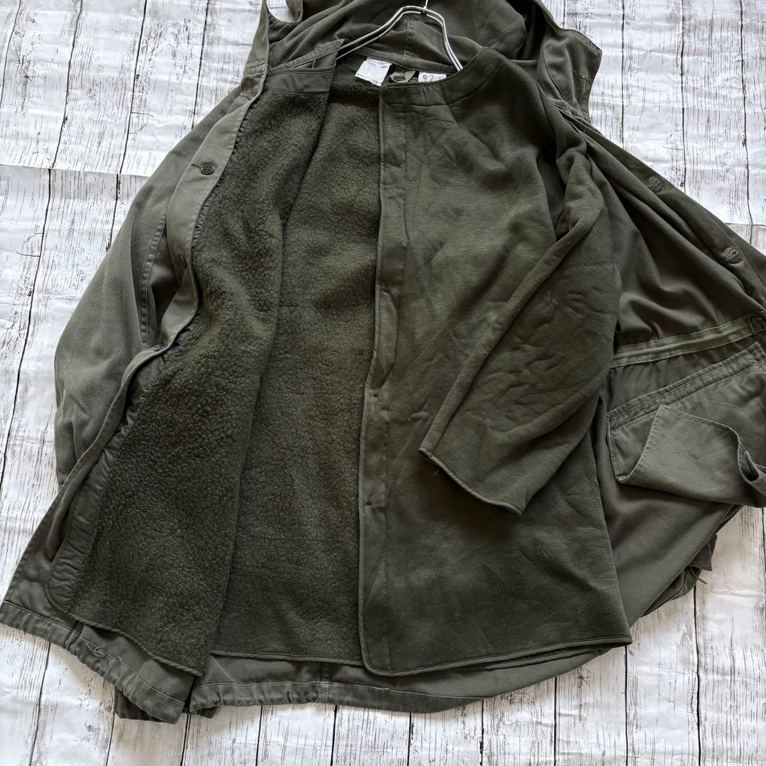80s フランス軍 M64 フィールドパーカー モッズコート ライナー付き