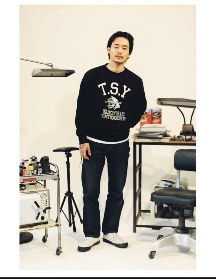 ★TSYtattoo studio yamada T.S.Y スウェット 山田蓮